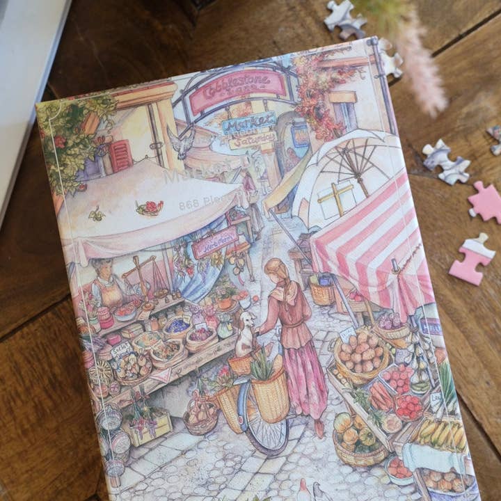 The Puzzle Theory - Vendita all'ingrosso Puzzle - Adulti - Kim Jacobs Giorno di Mercato - Puzzle da 896 Pezzi4