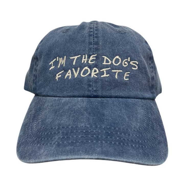 I'm The Dog's Favorite Baseball Cap for wholesale by Tug Tees