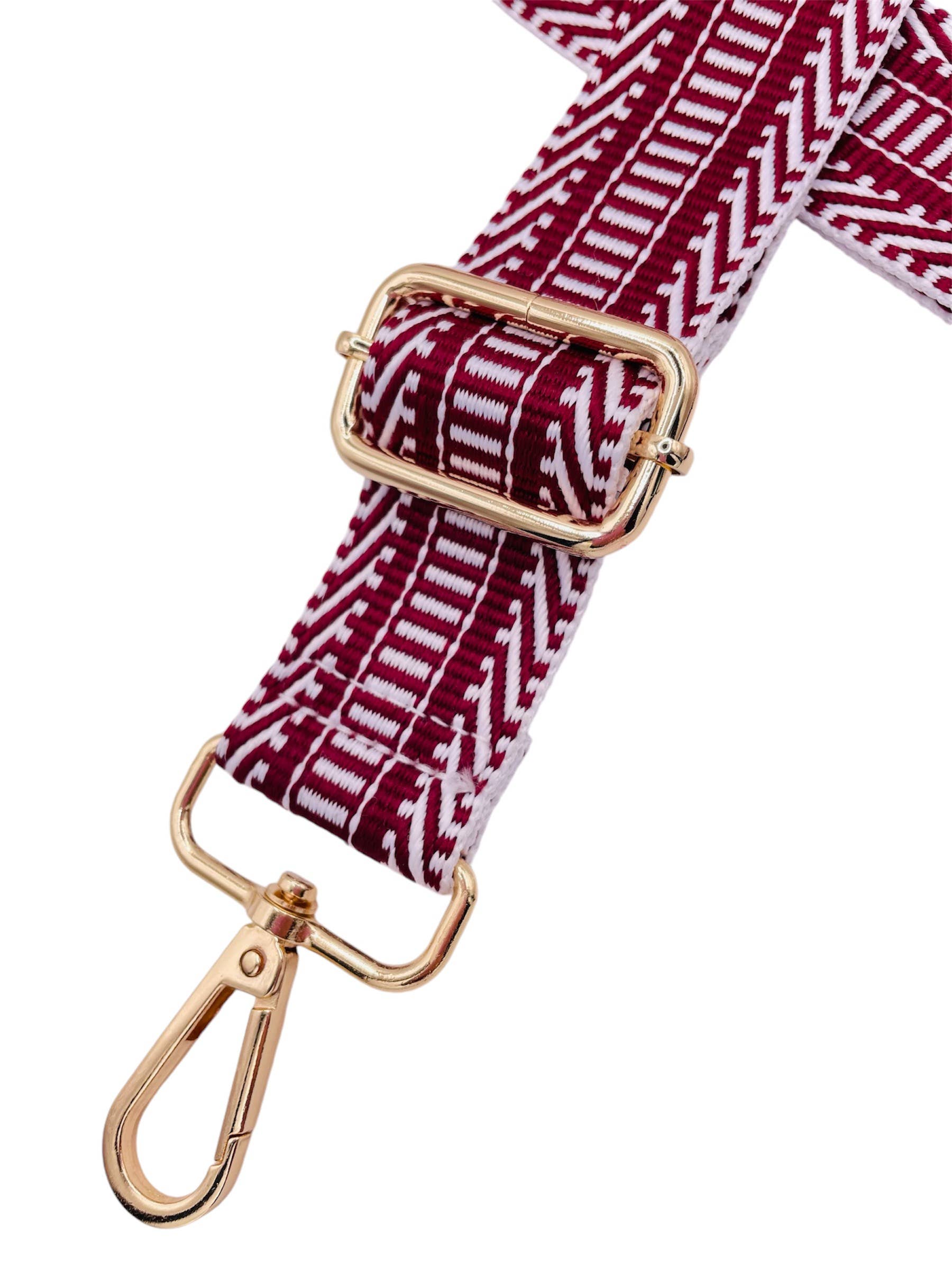 Adelia, LLC - Wholesale Bag Strap - Unisex - Texas A&M University Aggies Maroon and White Bag Strap3