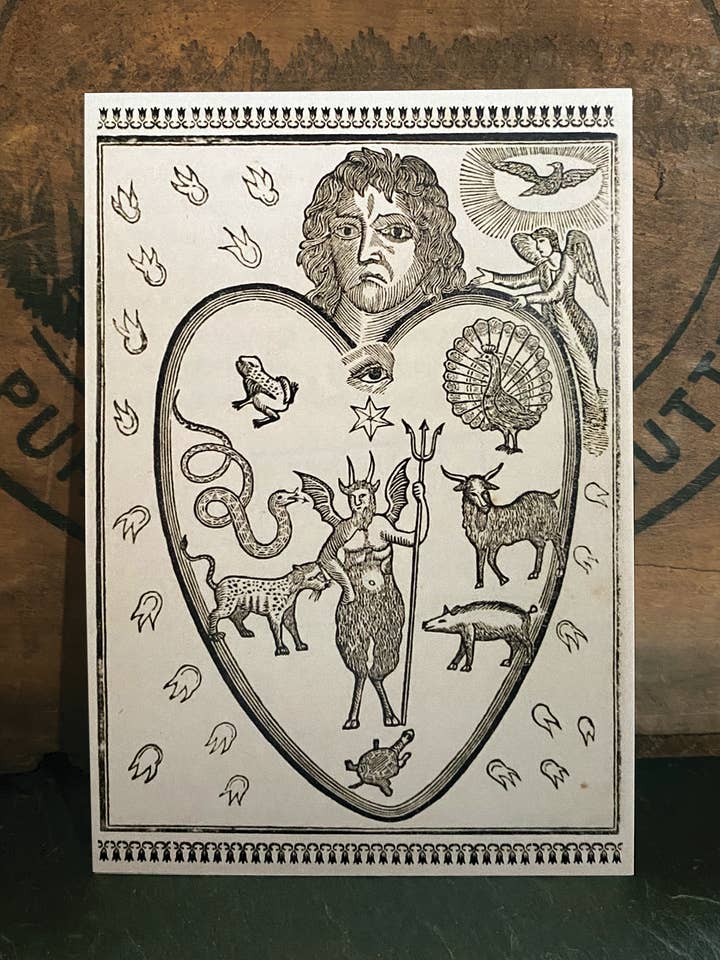 Heart of Man for wholesale by Irreverent Cards for Challenging Times