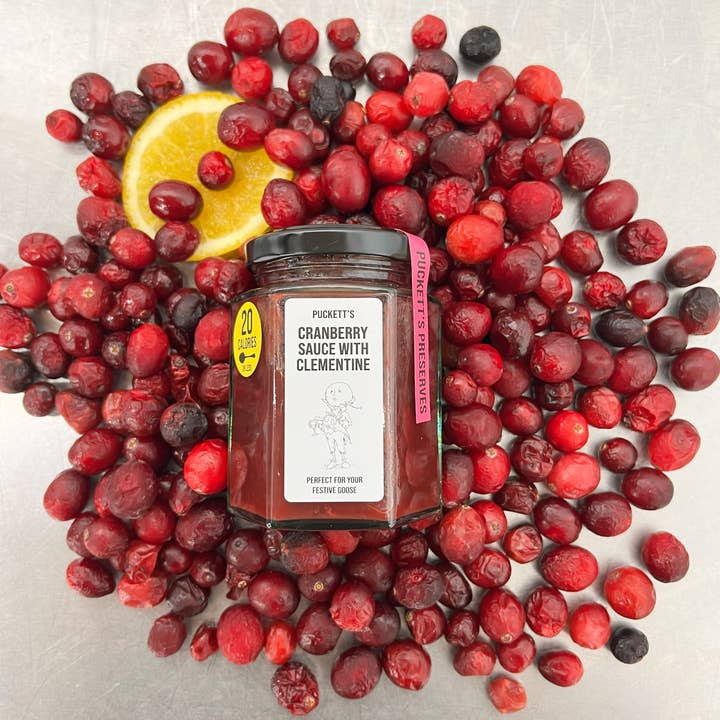 Puckett's Pickles Ltd - Wholesale Pickled Vegetables - Christmas Cranberry Sauce with Clementine