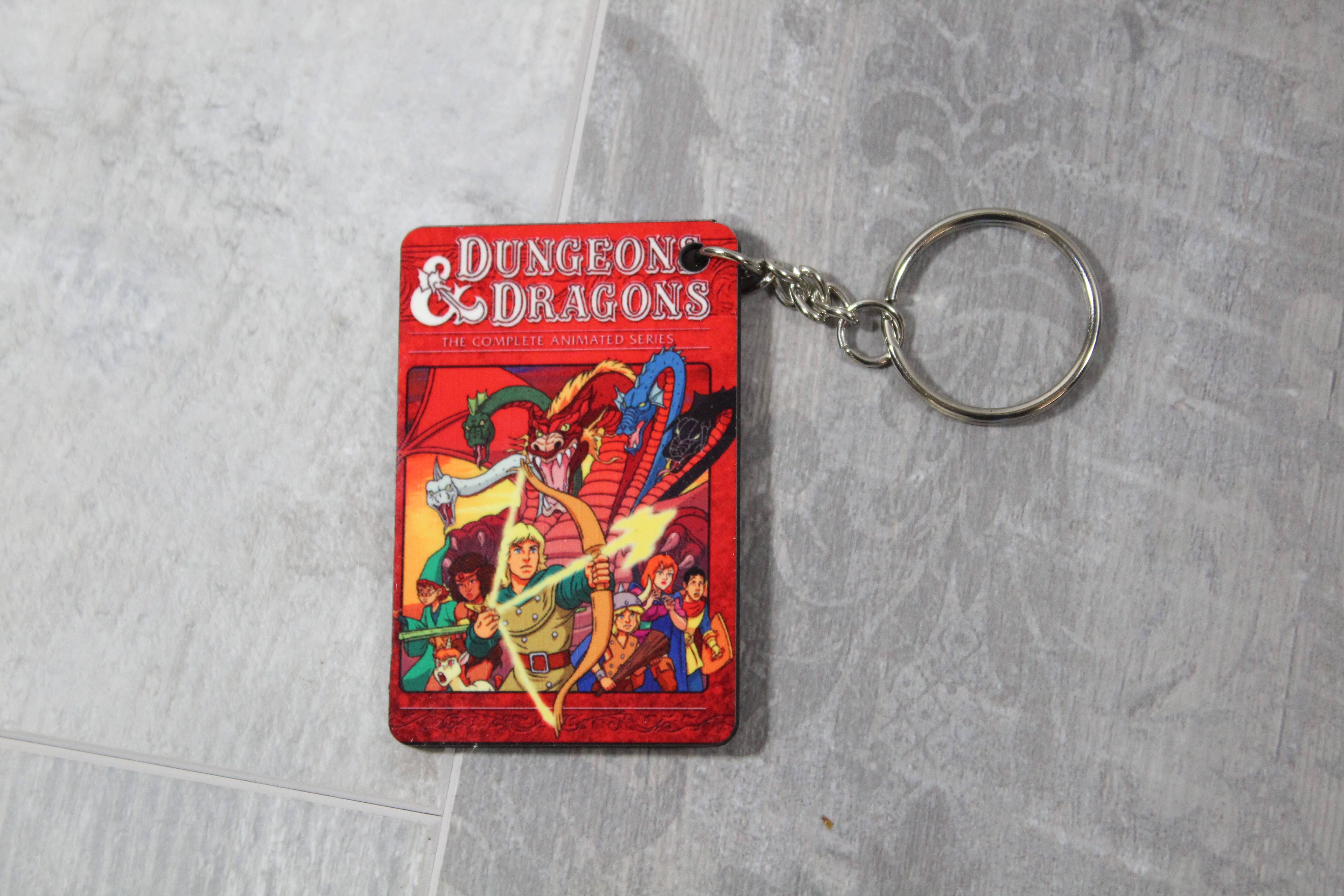 Raven Design - Wholesale Keychain - Unisex - D&D Dungeons and Dragons Keychain1