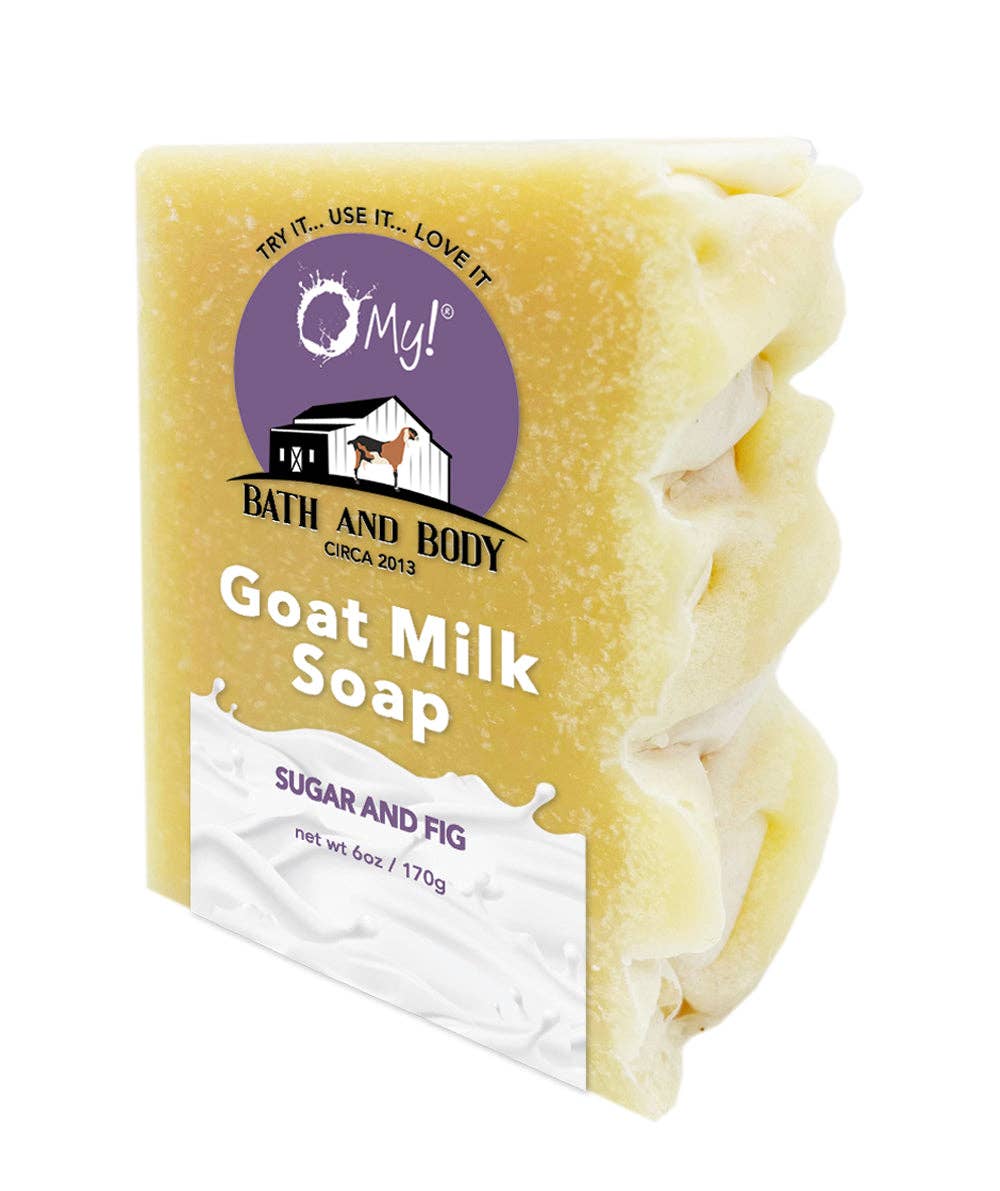 O My! Bath and Body - Vente Pains de savon - O mai ! Savon au lait de chèvre 6 oz | Fabriqué avec du lait de chèvre frais de la ferme | Sans parabens et plus | Fabriqué à la main aux États-Unis15