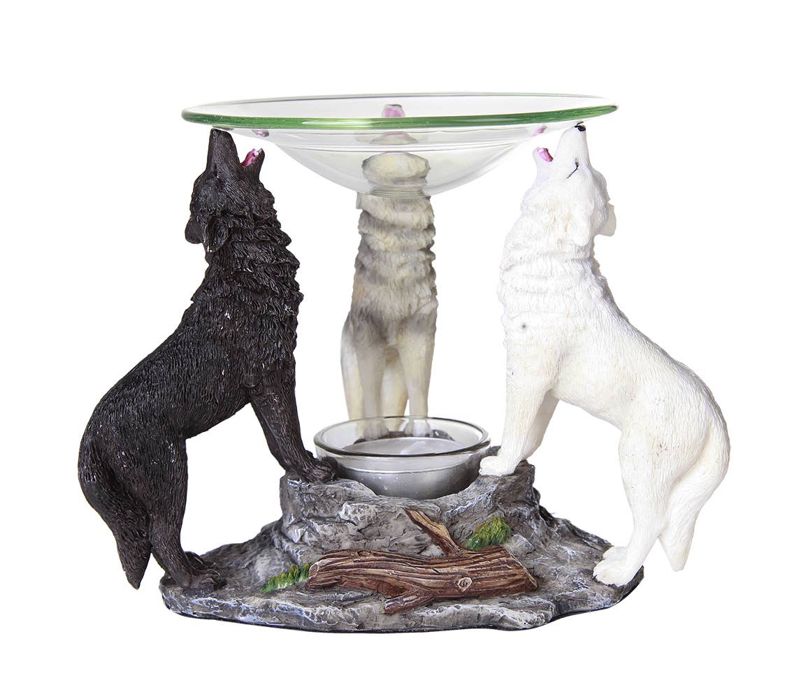 Pacific Trading - Wholesale Oil Warmer - Wolves Oil Burner0