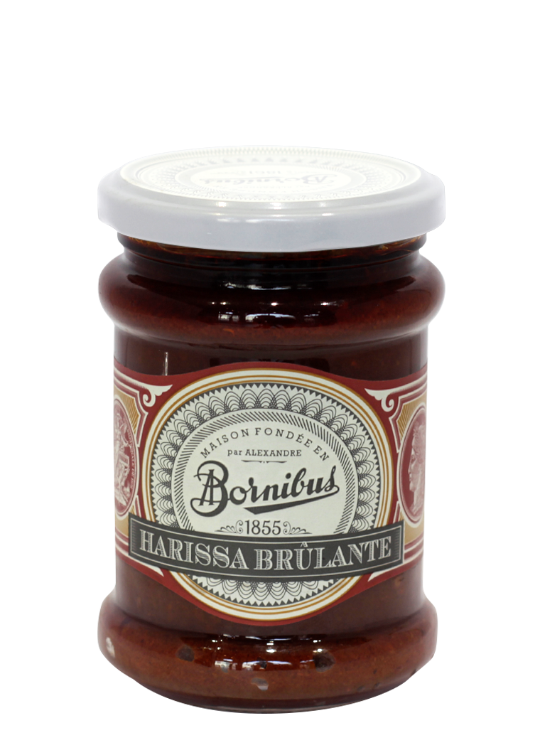 Bornibus - Vente Sauces piquantes - Harissa brûlante - DDM 30/12/270