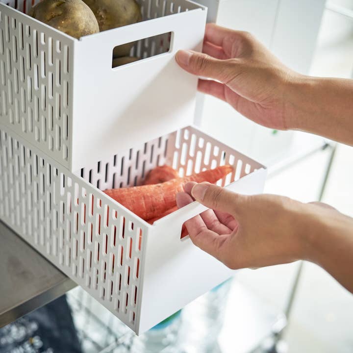 Yamazaki Home - Wholesale Kitchen Storage/Organizer - Tower Stackable Vegetable Stocker