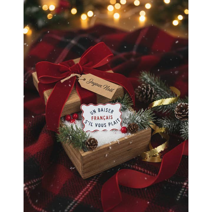 Un baiser français s'il vous plaît - Wholesale Reversspeld/knoop - Pin's Frankrijk1