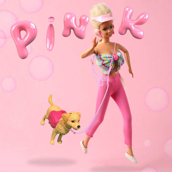 Million Dogs - Wholesale Pet Leash - Dog - Bubble Gum Pink Hands-Free Rope Leash