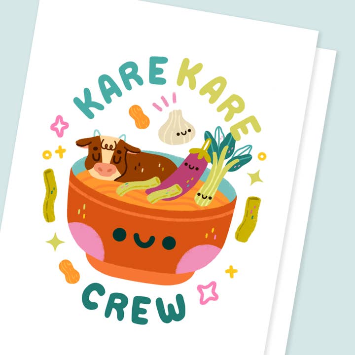 Kare Kare Crew Kunstdruk (5x7 in) voor wholesale door Yay! It's Vica