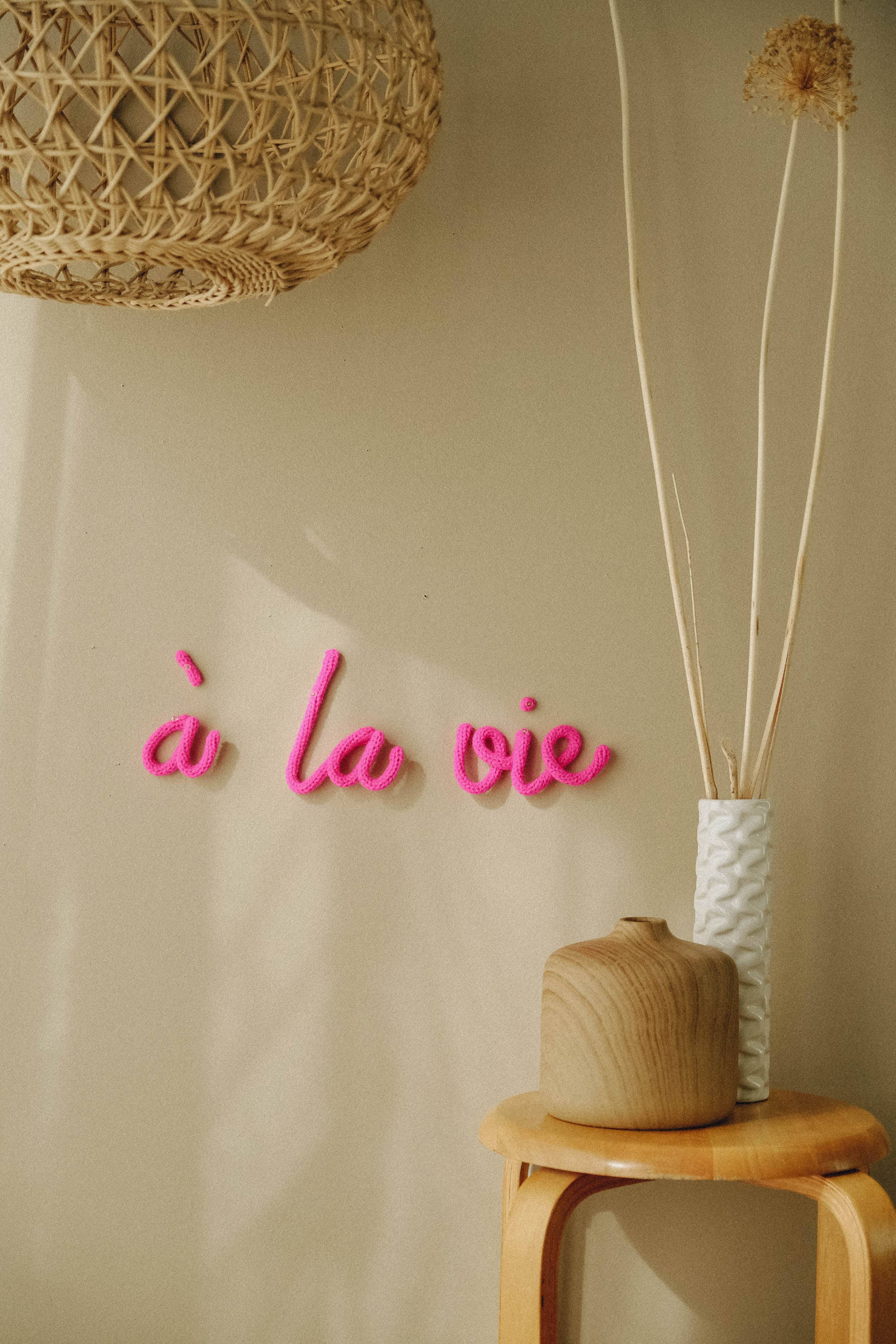 Charlie&June - Vente Décoration murale - Décoration Murale " À la vie"0