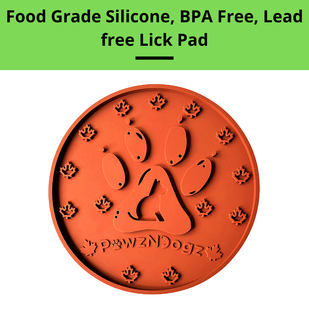 PawzNDogz - Vente Tapis de gamelle – chien - Tapis à priser anti-morsure Delicious Avocado™ | Niveau défi5