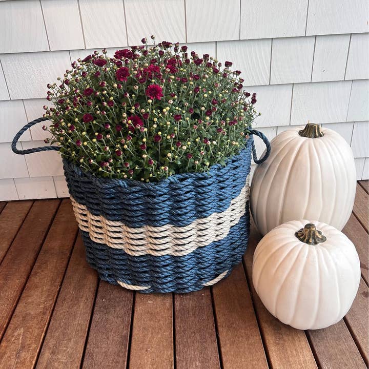 Wicked Good Doormats - Wholesale Basket - Wicked Good Lobster Rope Basket Oversized, 18" x 13"