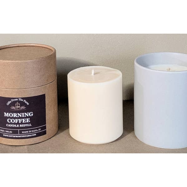Gifts From The Farm - Wholesale Jar/filled candle - 12 oz Refill Soy Wax Candle2