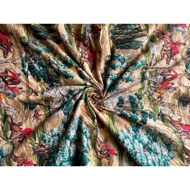 Bhawana Handicrafts - Vente Peintures pour tissu - Tissu sérigraphié à la main en coton indien pour femmes