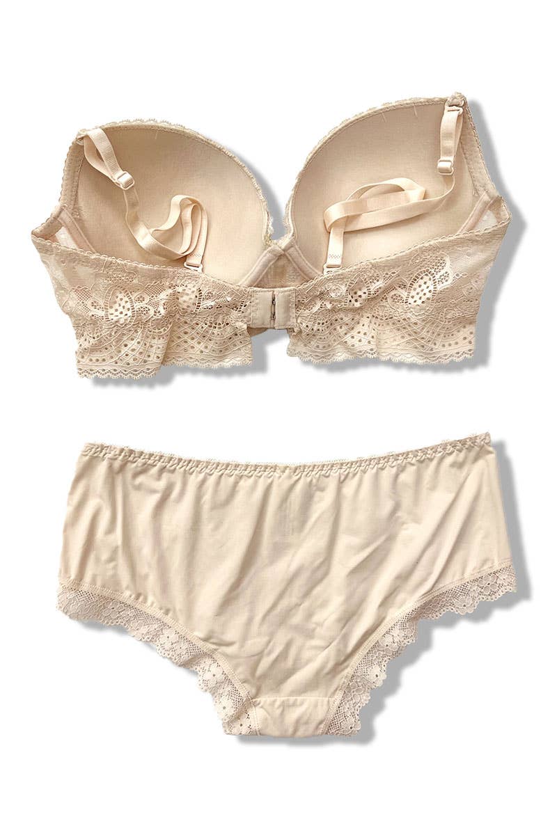 Belle Com'Elle - Wholesale Lingerie Set - Women's - Cup C Bra and Panty Set/AZ160138