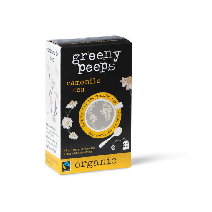 Organic Camomile Tea for wholesale by Greenypeeps