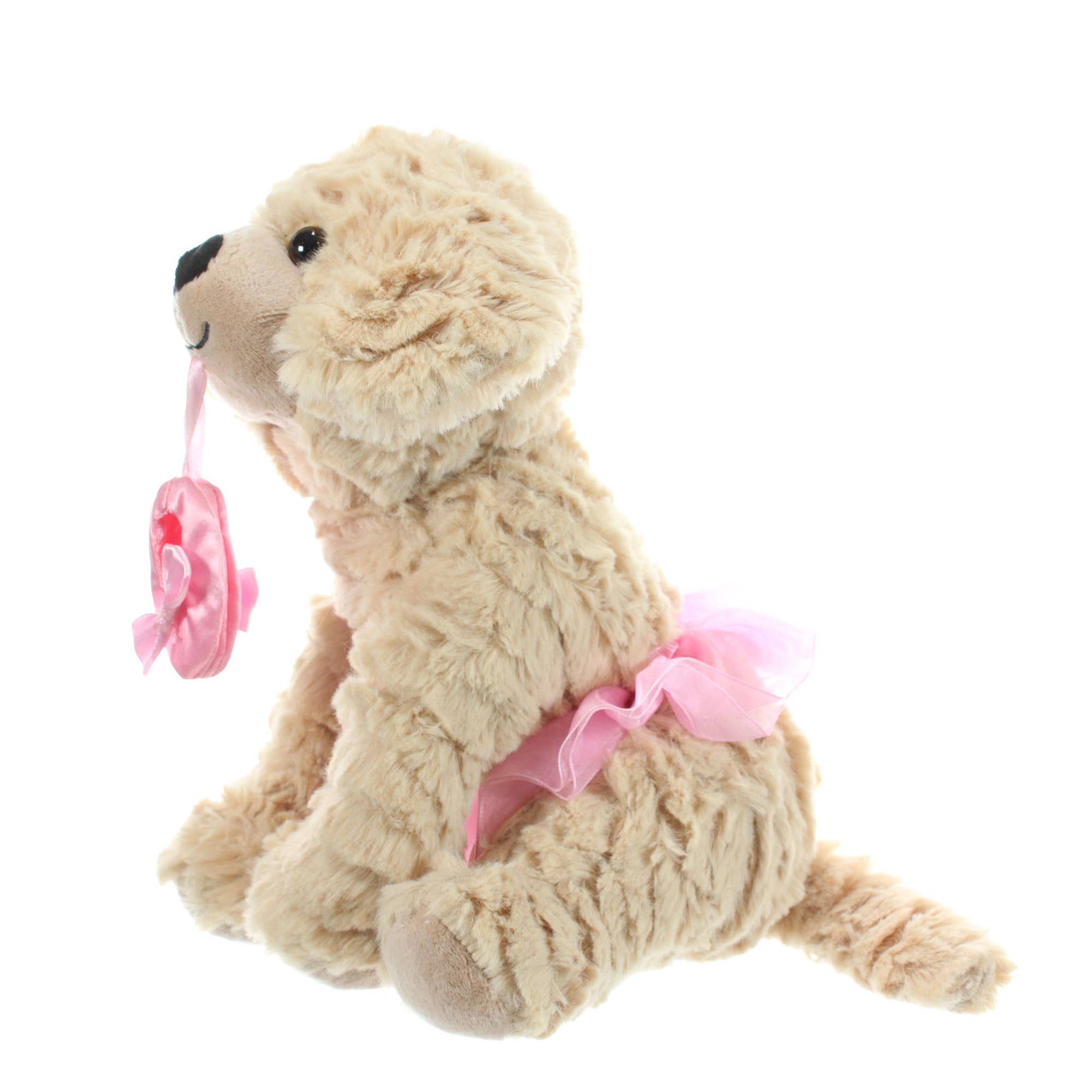 The Petting Zoo - Venta al por mayor Peluche - Niños y bebés - Peluche de Perrito Bailarina de 10" (24 cm) Rosa2