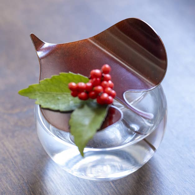 Flower Vase "Nonoha" Type C | Urushi Lacquer Craft for wholesale by isuke