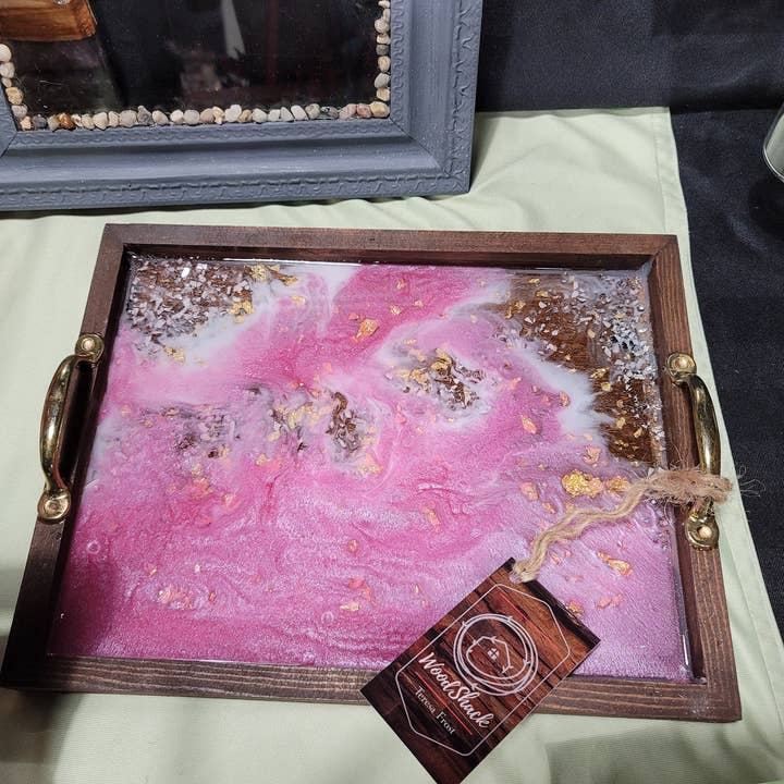 Cookie/tea Tray, Hand Made, Makeup Tray, Jewelry Tray for wholesale by WoodShack Curiosities