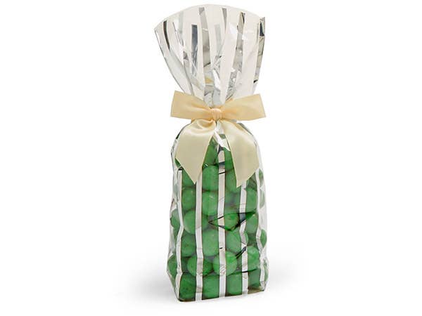 Nashville Wraps - Wholesale Cellophane Bag - Clear 1.4 MIL Cello Candy Bags with Metallic Prints10