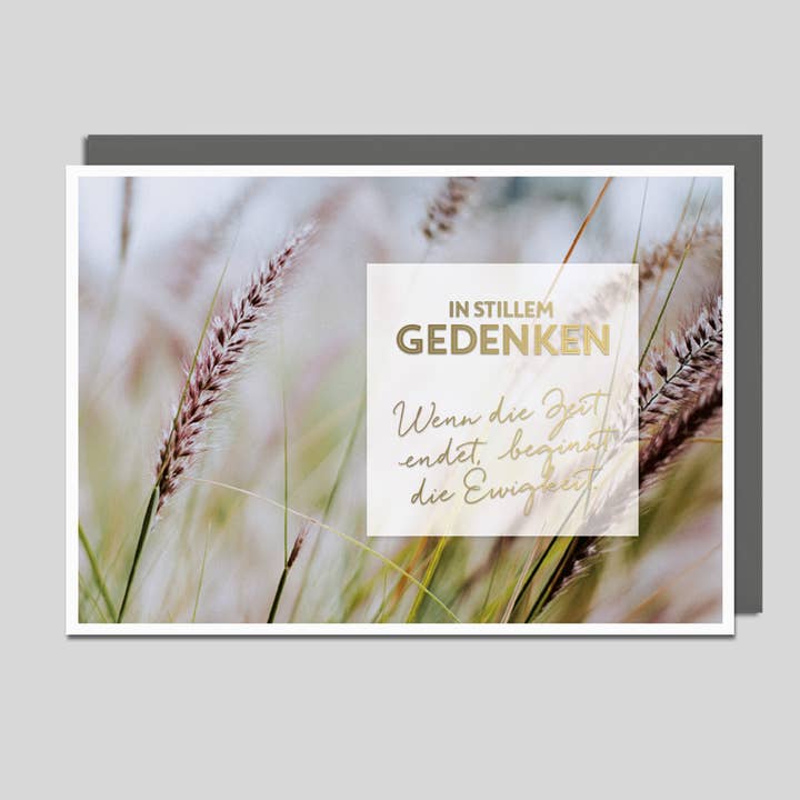 Carte de condoléances au format paysage pour la vente par Michel-Verlag GmbH