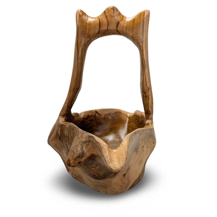 Rustic Wood Caddy, Bathroom Storage Caddy, Farmhouse Caddy, Natural Wood Caddy for wholesale by baligood