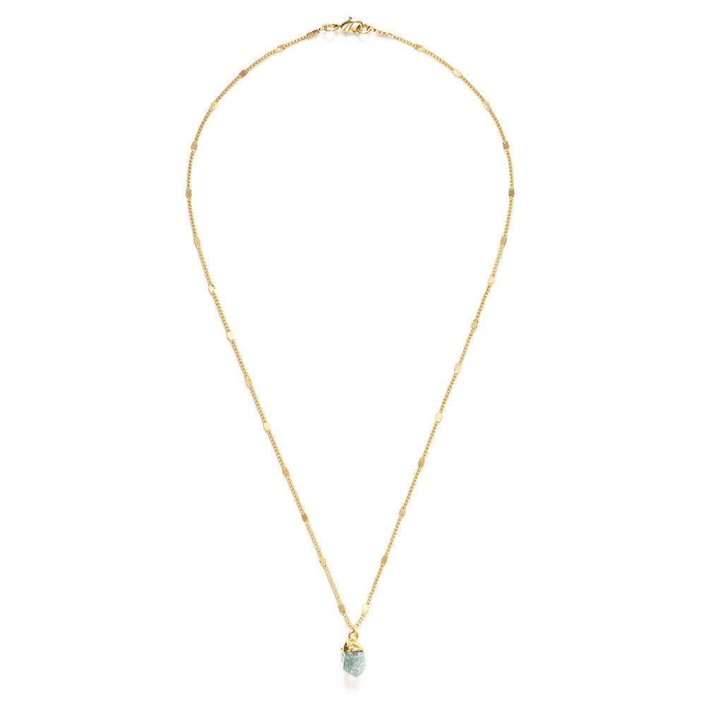 Amano Studio – wholesale Pendant/charm necklace – Raw Cut Gemstone Necklaces16