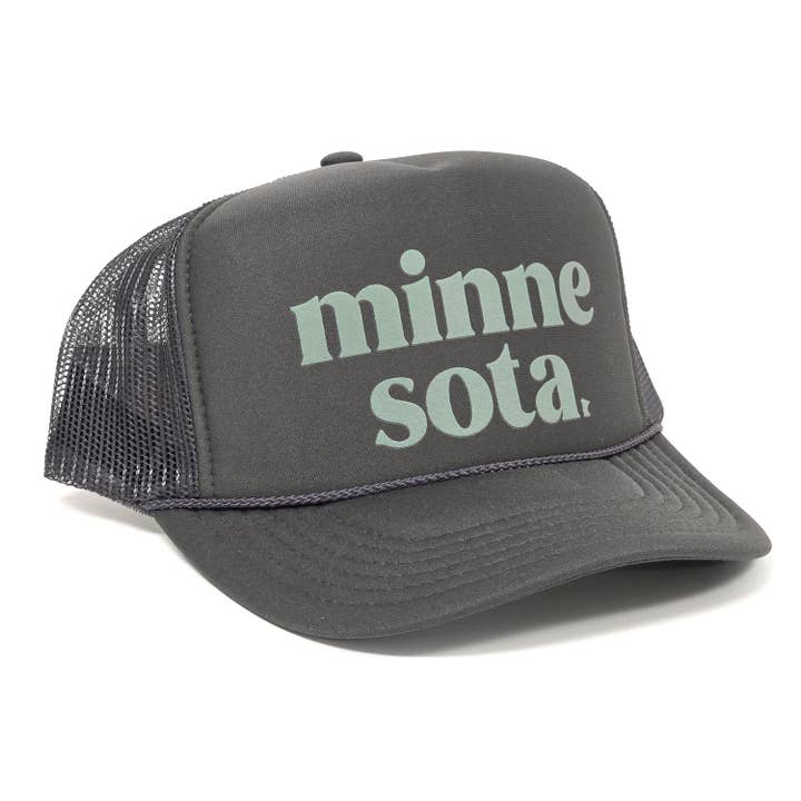 Stacked MN Trucker for wholesale by 218 Clothing + Gift