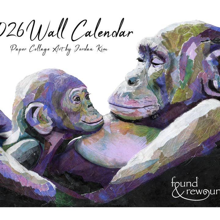 2026 Found and Rewound Wall Calendar for wholesale by Found & Rewound