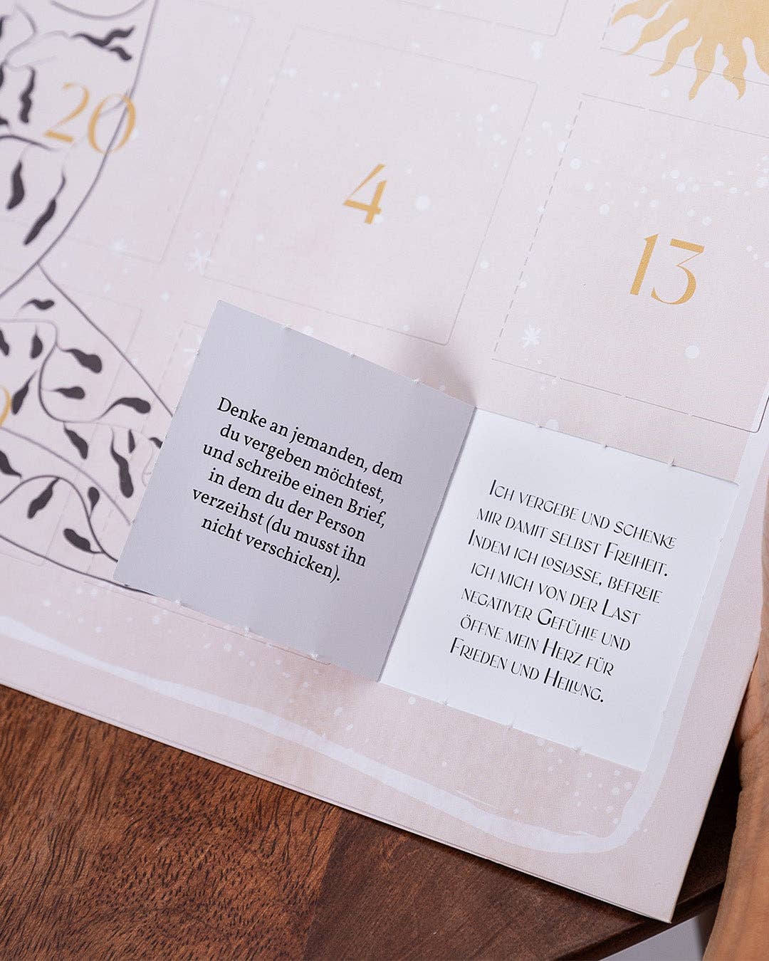 Oh Shanti - Venta al por mayor Calendario de Adviento - Calendario de adviento de afirmaciones para el amor propio5