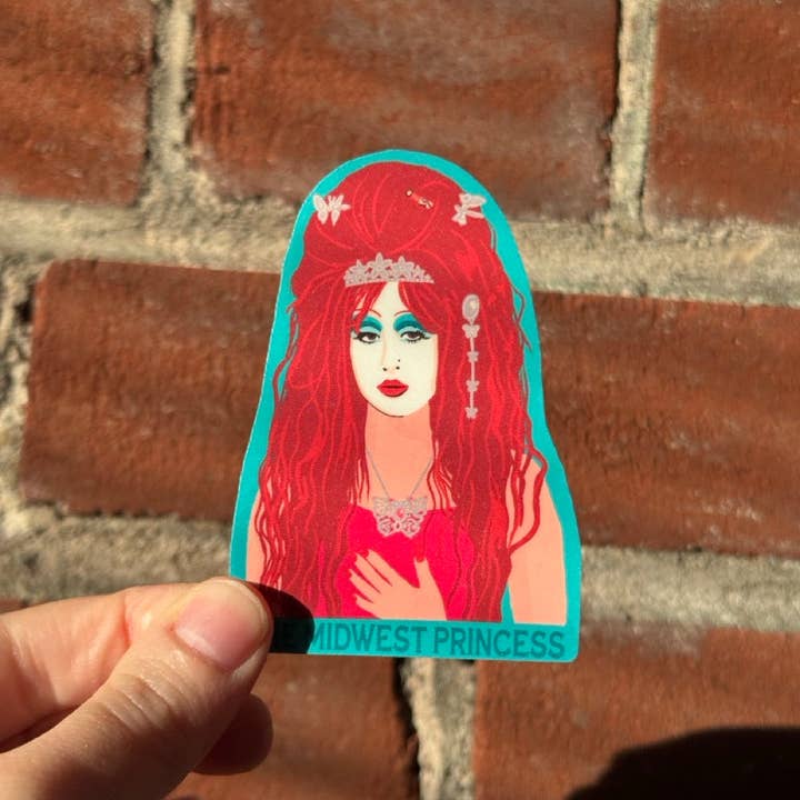 Clem & Co. - Wholesale Sticker - THE Midwest Princess Sticker2