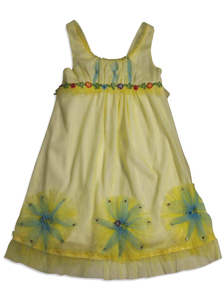 Eastern Off Price - Wholesale Dress - Kids - Baby Sara Toddler & Girls Sleeveless Dresses- Assorted Fabri12