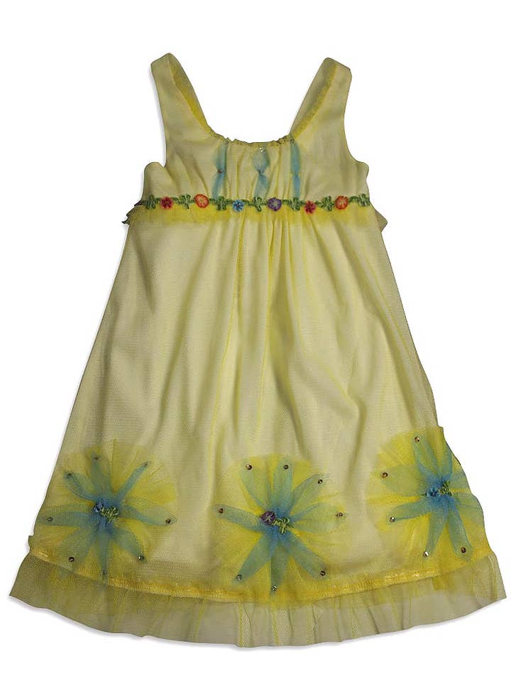 Eastern Off Price - Wholesale Dress - Kids - Baby Sara Toddler & Girls Sleeveless Dresses- Assorted Fabri12