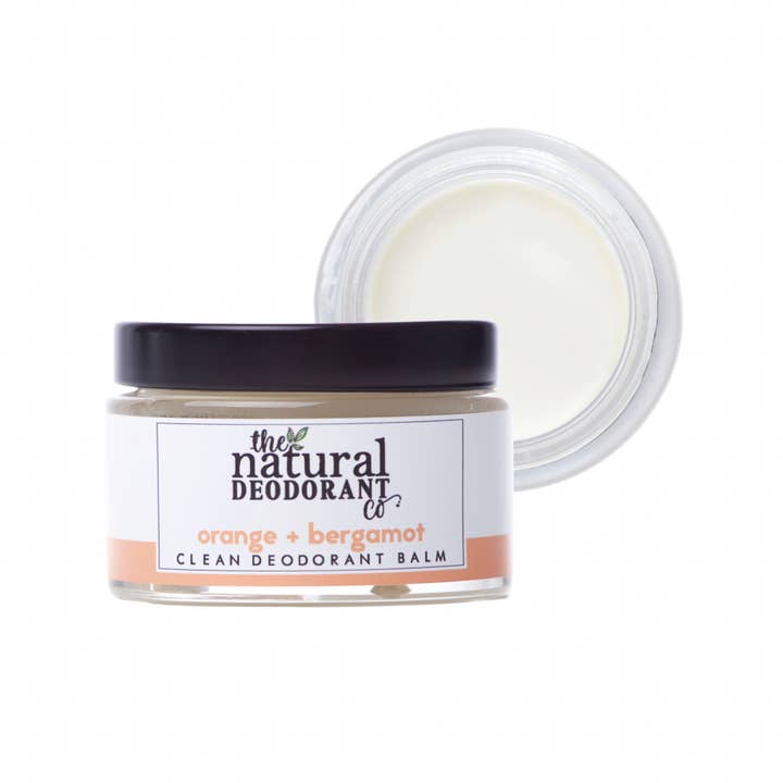 The Natural Deodorant Co. - Wholesale Deodorant - Unisex - Clean Deodorant Balm Orange + Bergamot 55g
