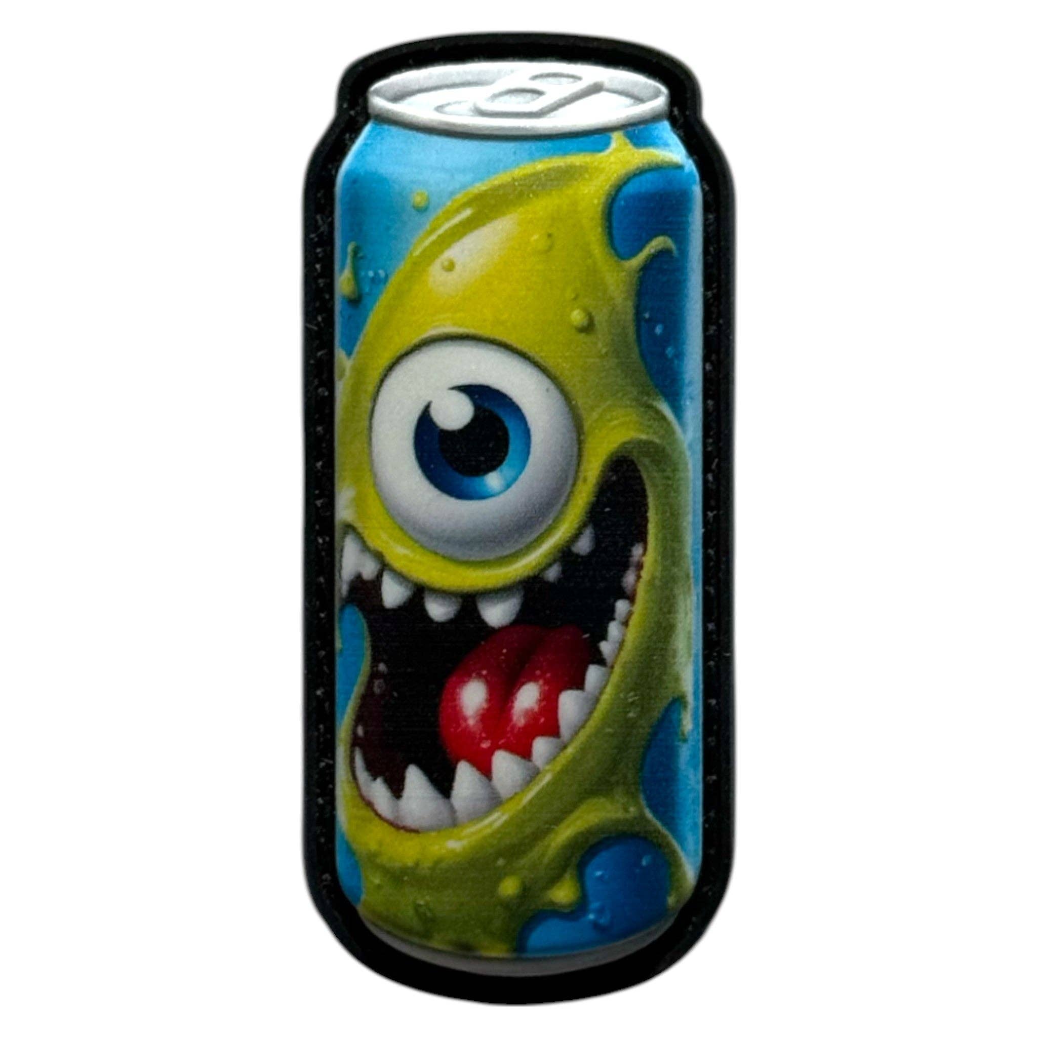 ARTPATCHES – wholesale Patch – Crazy Monster Can — PVC Patch0