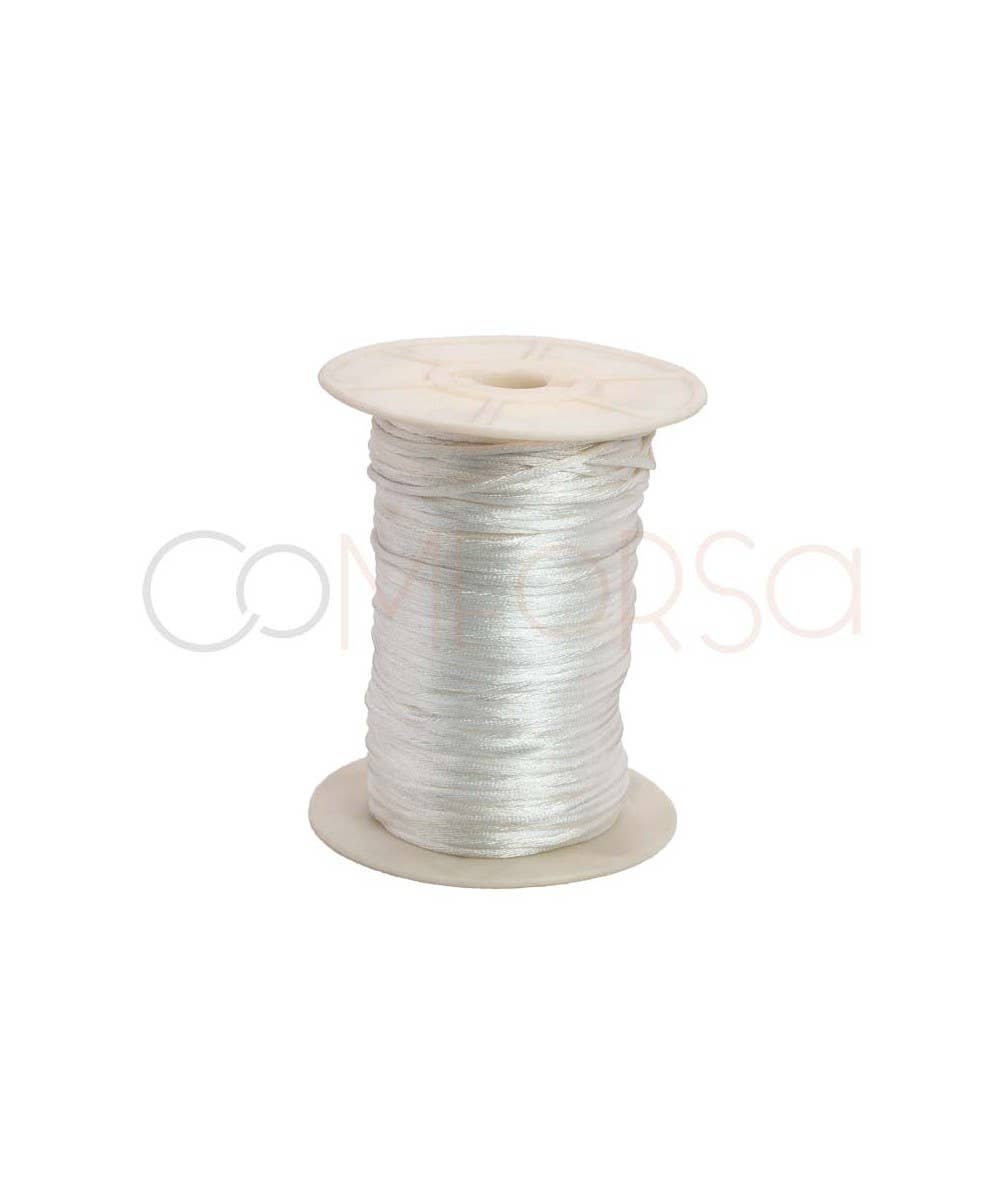 COM FORSA SL - Wholesale Craft Supplies - White Satin Cord 2Mm1