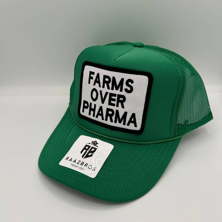 RaazBros – wholesale Trucker hat – Unisex – Farms Over Pharma Hat