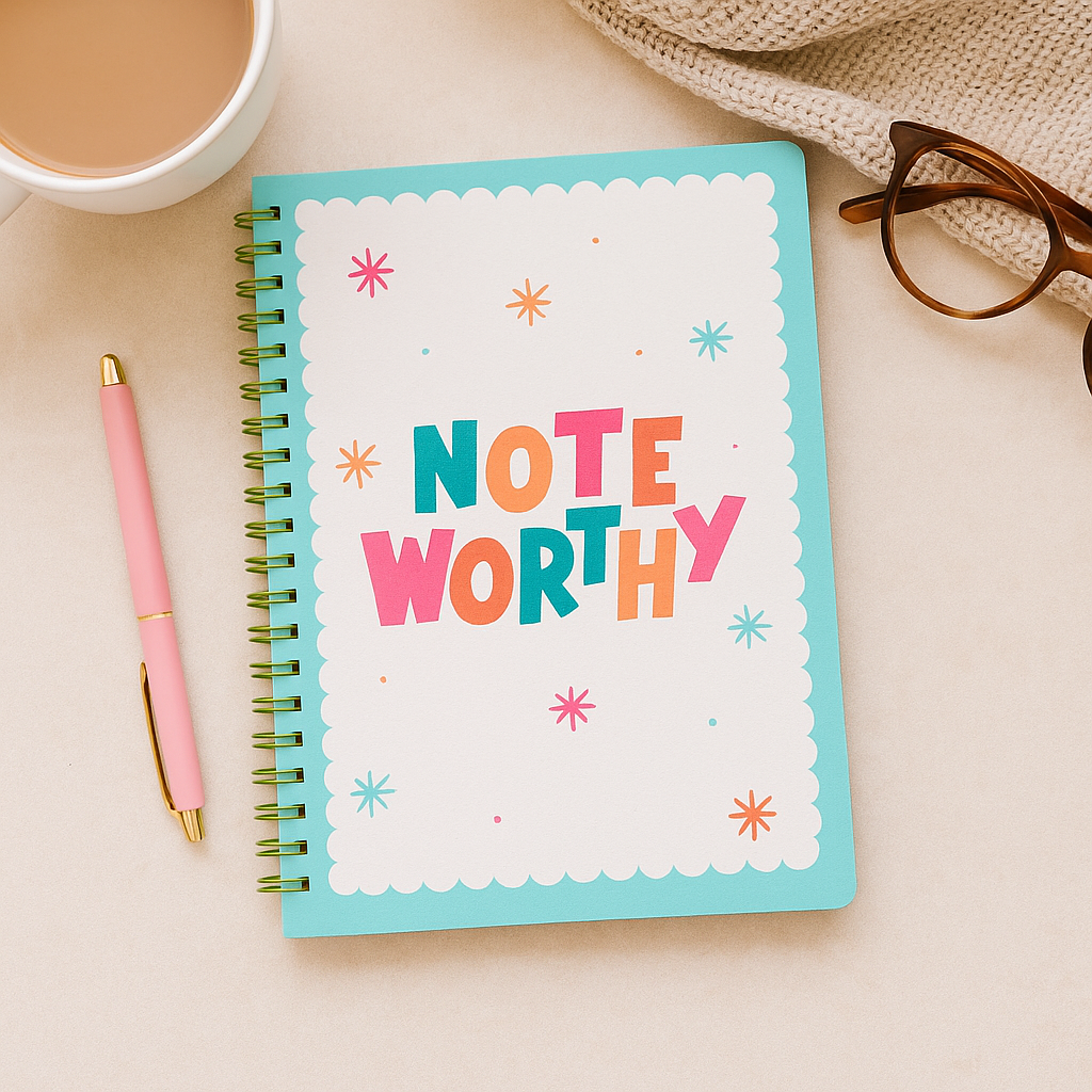 Hustle & Hope - Wholesale Notebook - Noteworthy Colorful Notebook4