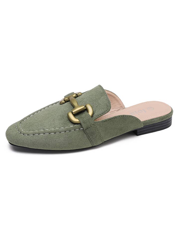 Joia Paris - Wholesale Mules - Women's - Slip-on mule with gold buckle H8-800