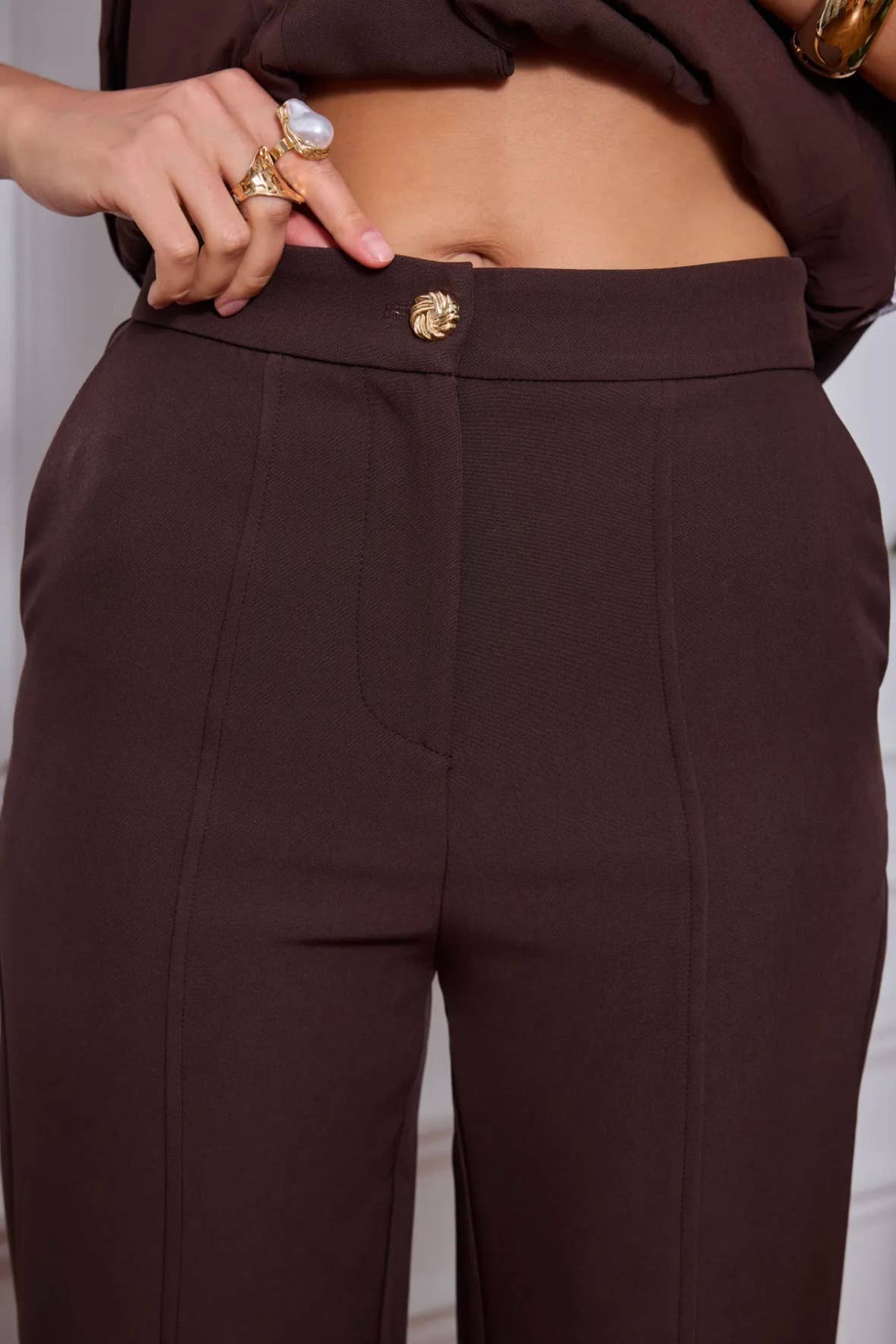 Frime – Calças - Mulher por atacado – Calças retas - 32185