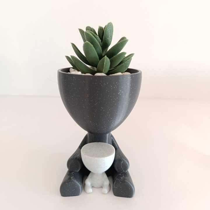 3DROOTS - Venta al por mayor Macetas - Maceta de familia - Especial día de la madre y padre.