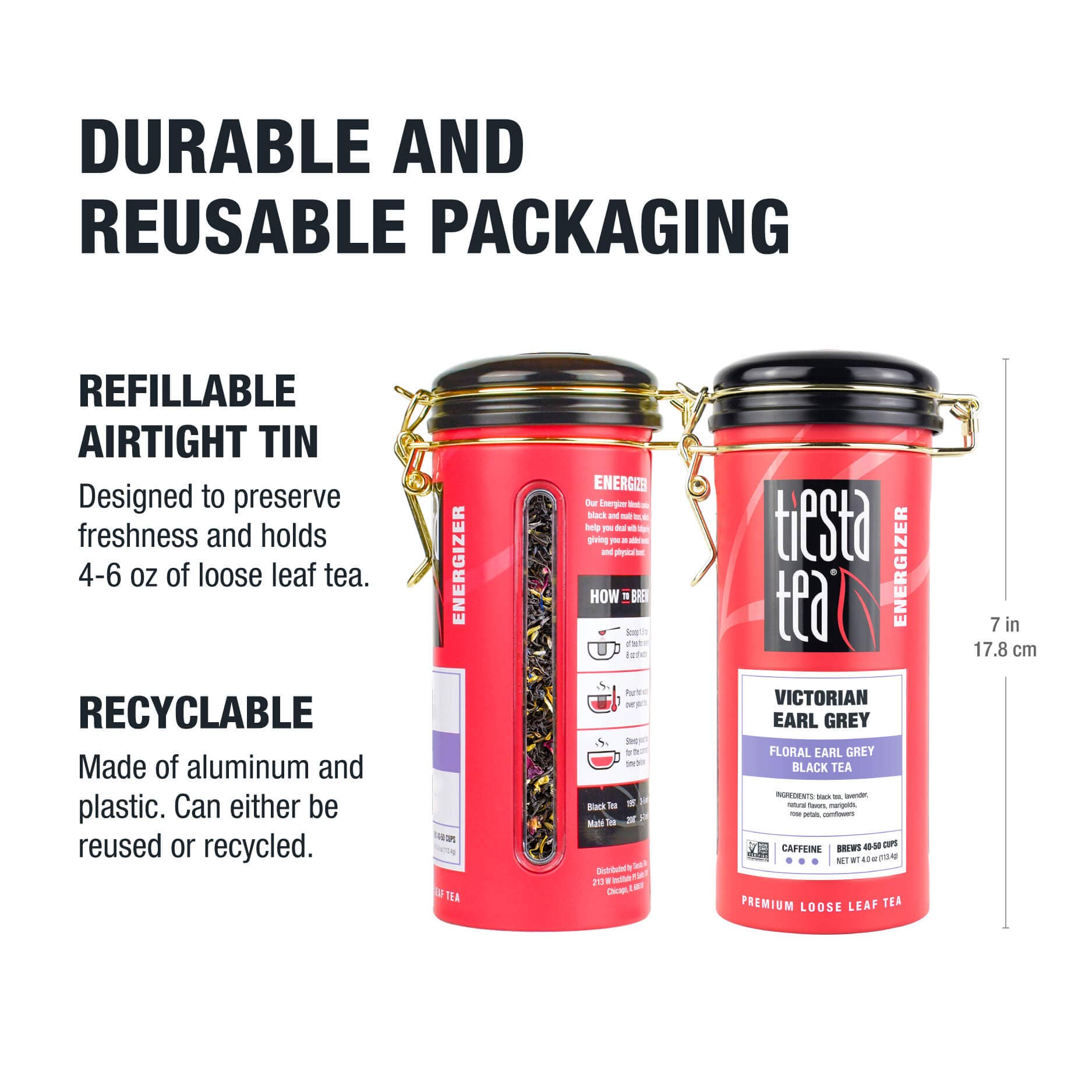 Tiesta Tea Company (loose leaf teas & accessories) - Wholesale Loose Tea - Victorian Earl Grey - Floral Earl Grey Black Tea4