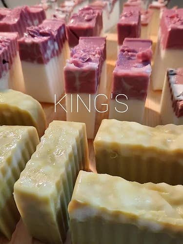 Savon de chèvre en vrac pour achat en gros (commandes personnalisées) pour la vente par KING'S