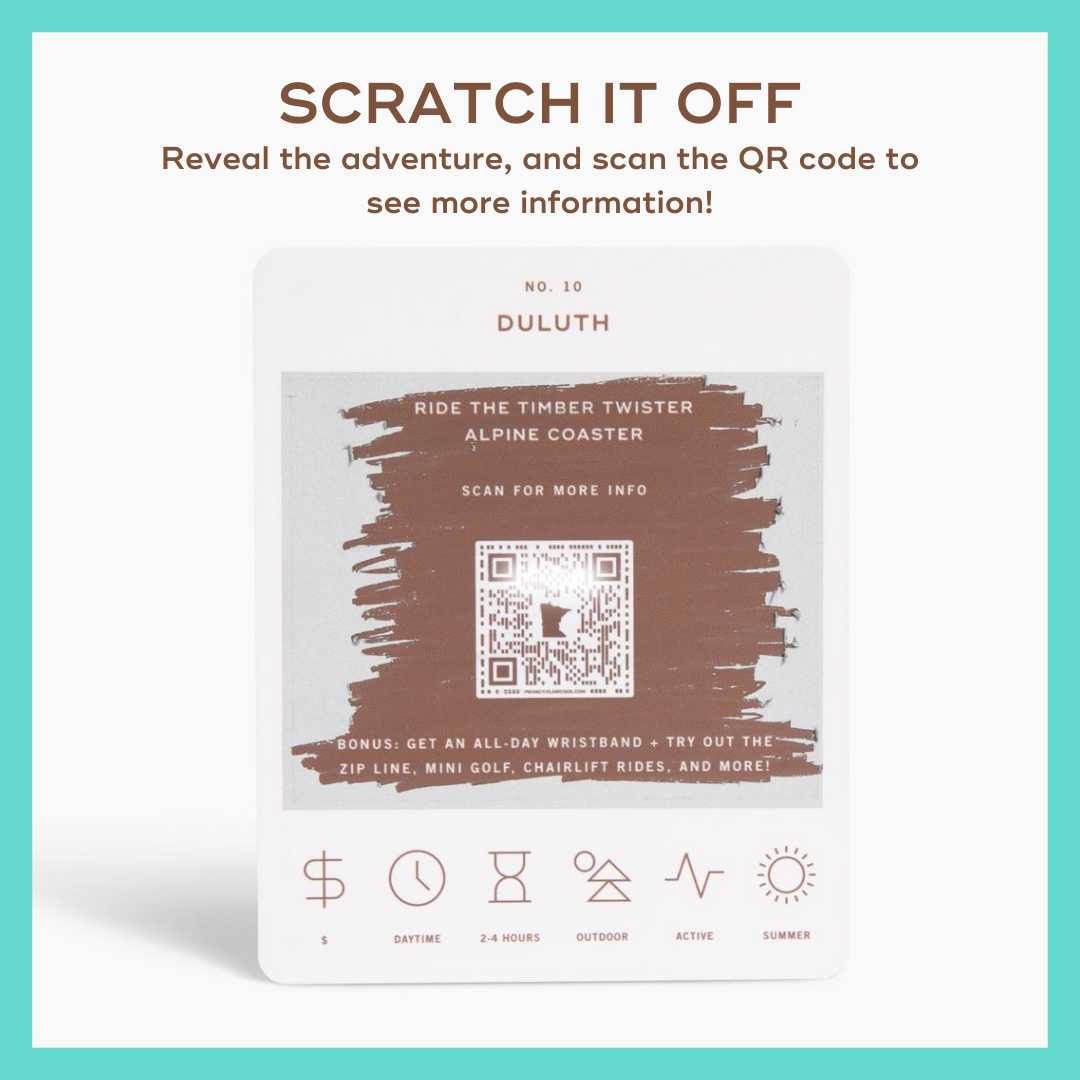 Reach International Outfitters - Wholesale Card Game - Minnesota Adventure Bucket List6