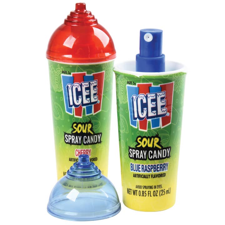 US Toy Company - Wholesale Hard Candy - Icee Sour Spray Candy 12-unit Display2