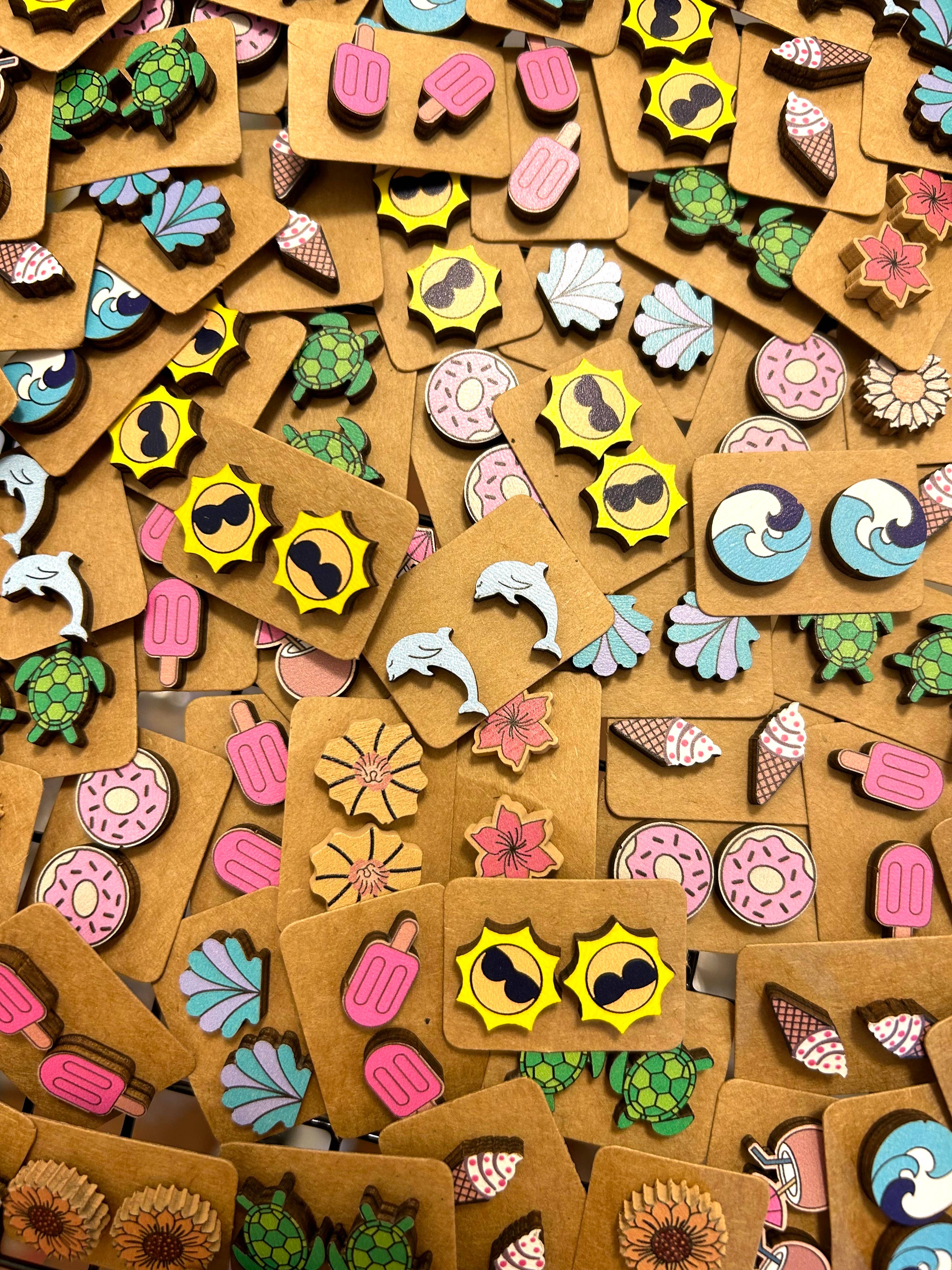 Kate Tuesday Jewelry - Wholesale Stud/Post Earrings - 🌺Summer Stud Earrings🌞1