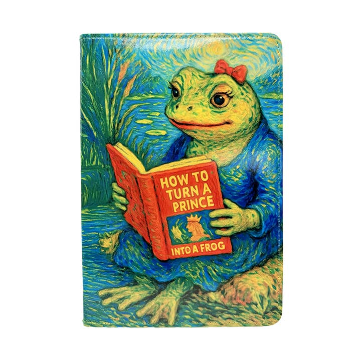 Token Tales Frog "How to Turn A Prince Into a Frog" Journal for wholesale by Token Atelier