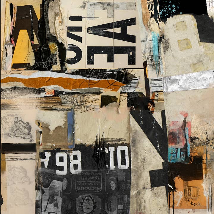 #042501 Pas mes singes, pas mon cirque Impression sur toile pour la vente par Michel Keck LLC