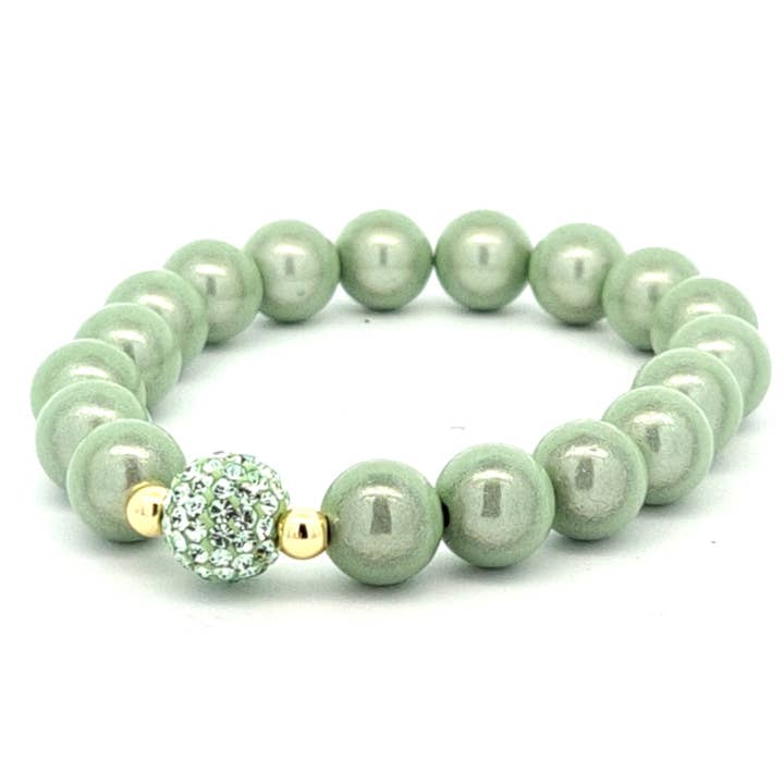 Pulsera little Funky 10mm menta para venta al por mayor de Impala