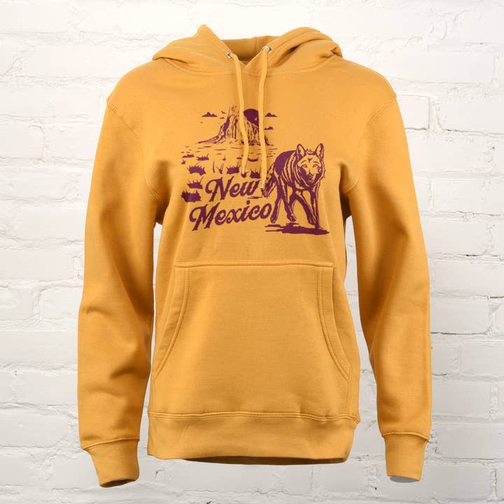 New Mexico Coyote Unisex Premium Hoodie for wholesale by Classic State